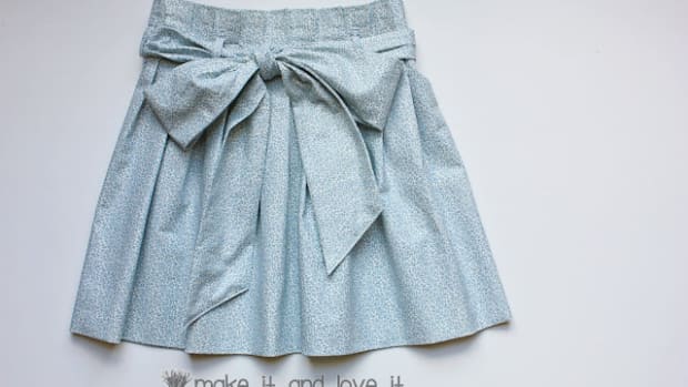 Paper Bag Skirt
