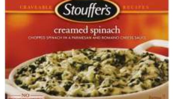 Easy Side Dishes - Stouffers Creamed Spinach