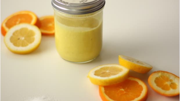 How to instructions for Citrus Body Scrub