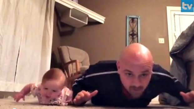 Hysterical Daddy Daughter Workout Video Will Warm Your Heart #LillyAnn www.TodaysMama.com