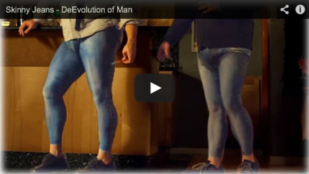 Have you seen this? The DeEvolution of Man: Men in Skinny Jeans