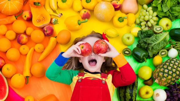 Healthy Fruit And Vegetable Nutrition For Kids