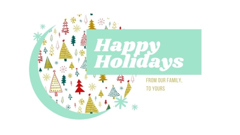 My Holiday Newsletter