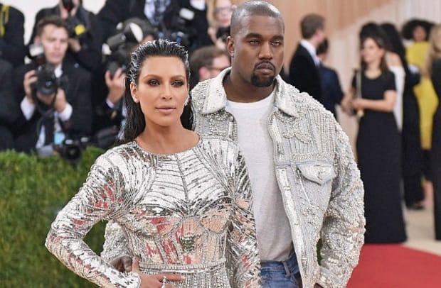 Kim and Kanye Matching Outfits