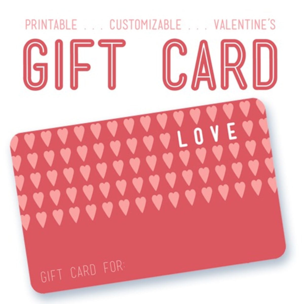 Free Gift Certificate Templates For Valentines Day | Gift Card Suite