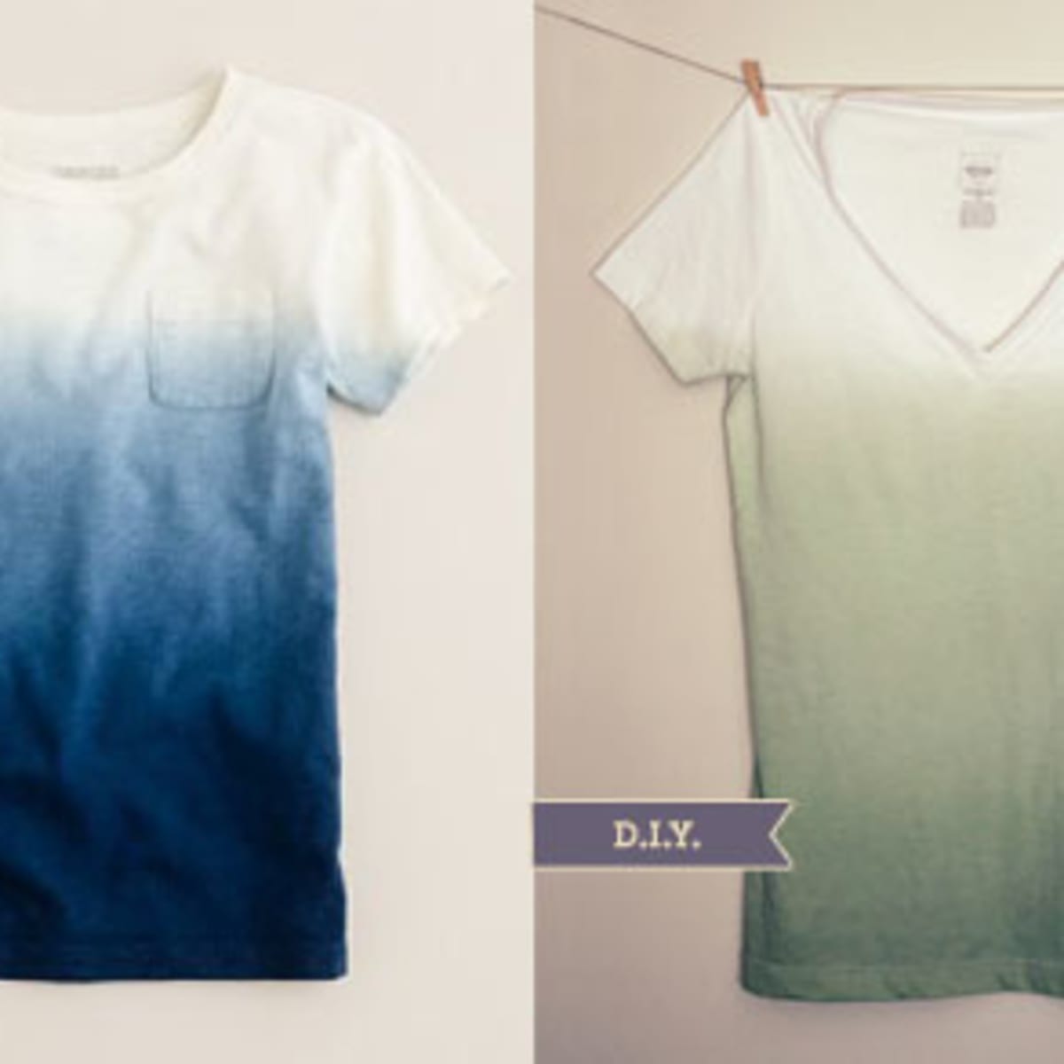 Dip dye shirt hotsell