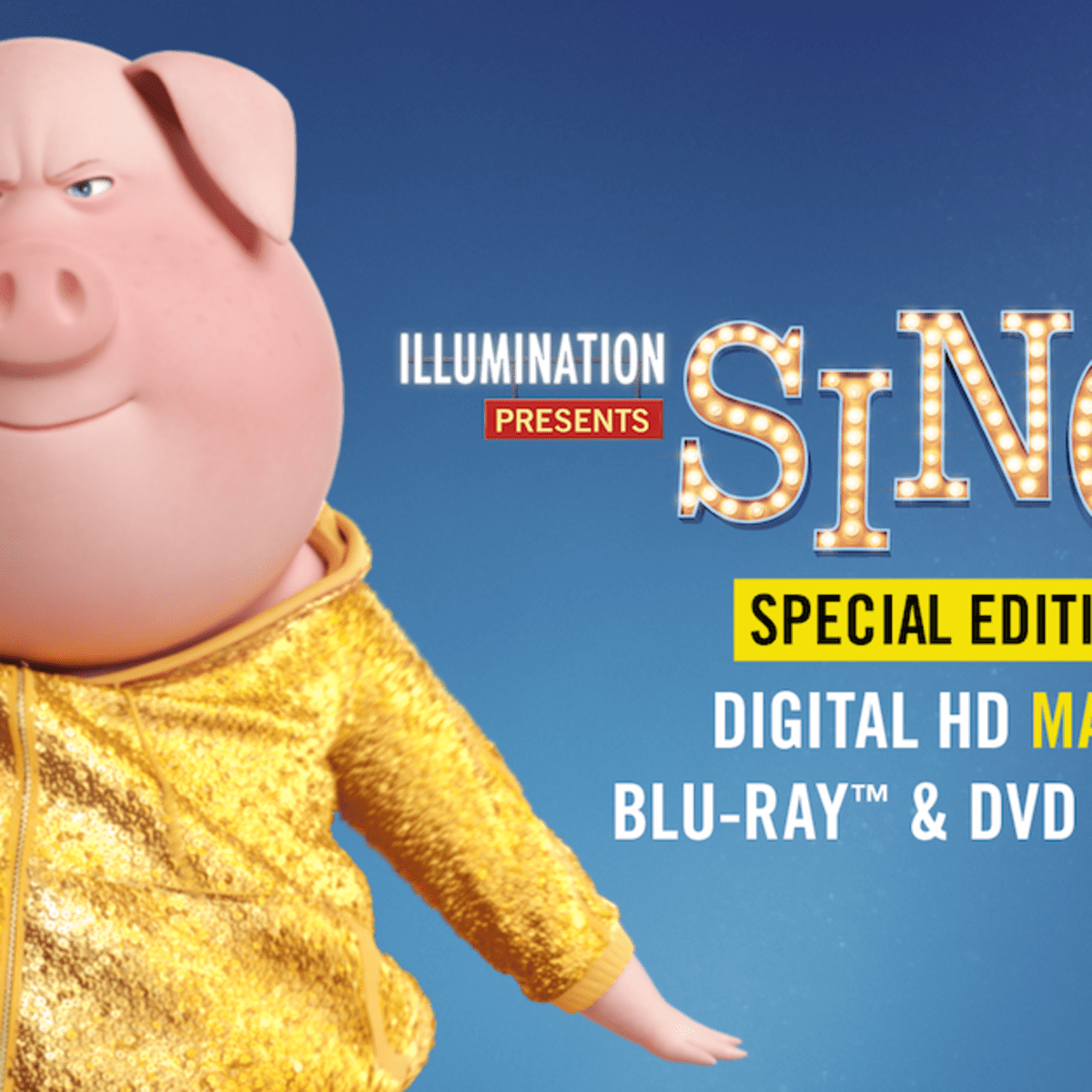 The SING Special Edition is Coming to Digital DVD and Blu Ray in