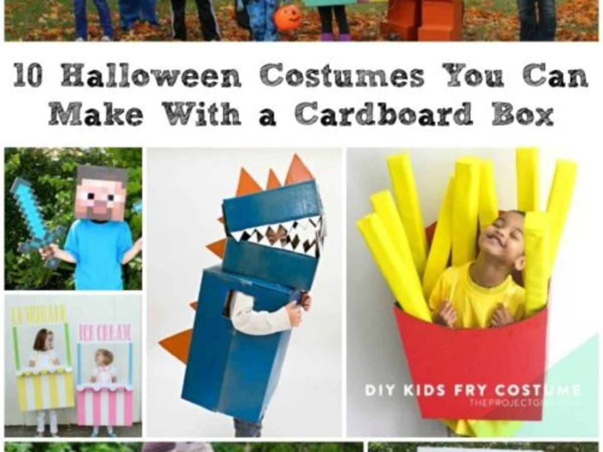 25 idées pour créer facilement un déguisement en carton  Halloween  costumes for kids, Cardboard costume, Kids costumes