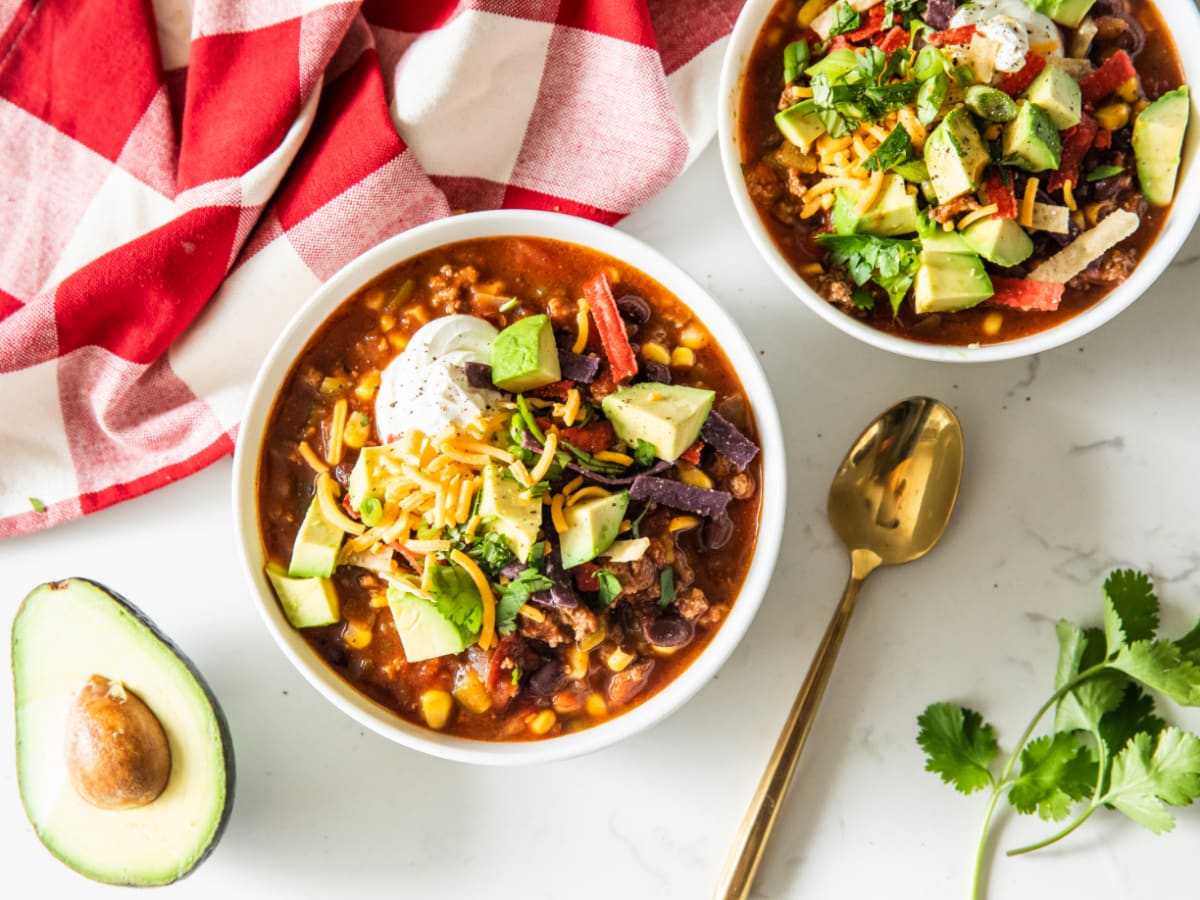 Easy Taco Soup in a Jar Recipe - Make-Ahead Meal Mom