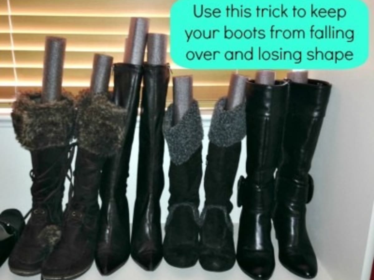 Trick To Keep Your Boots Upright And Your Closets Tidy Today s Mama