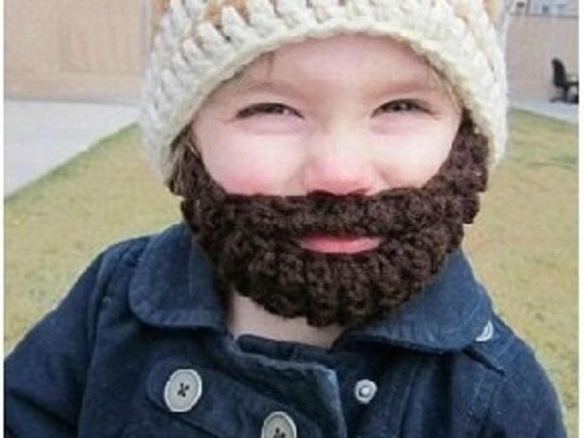 Crochet beard hat new arrivals