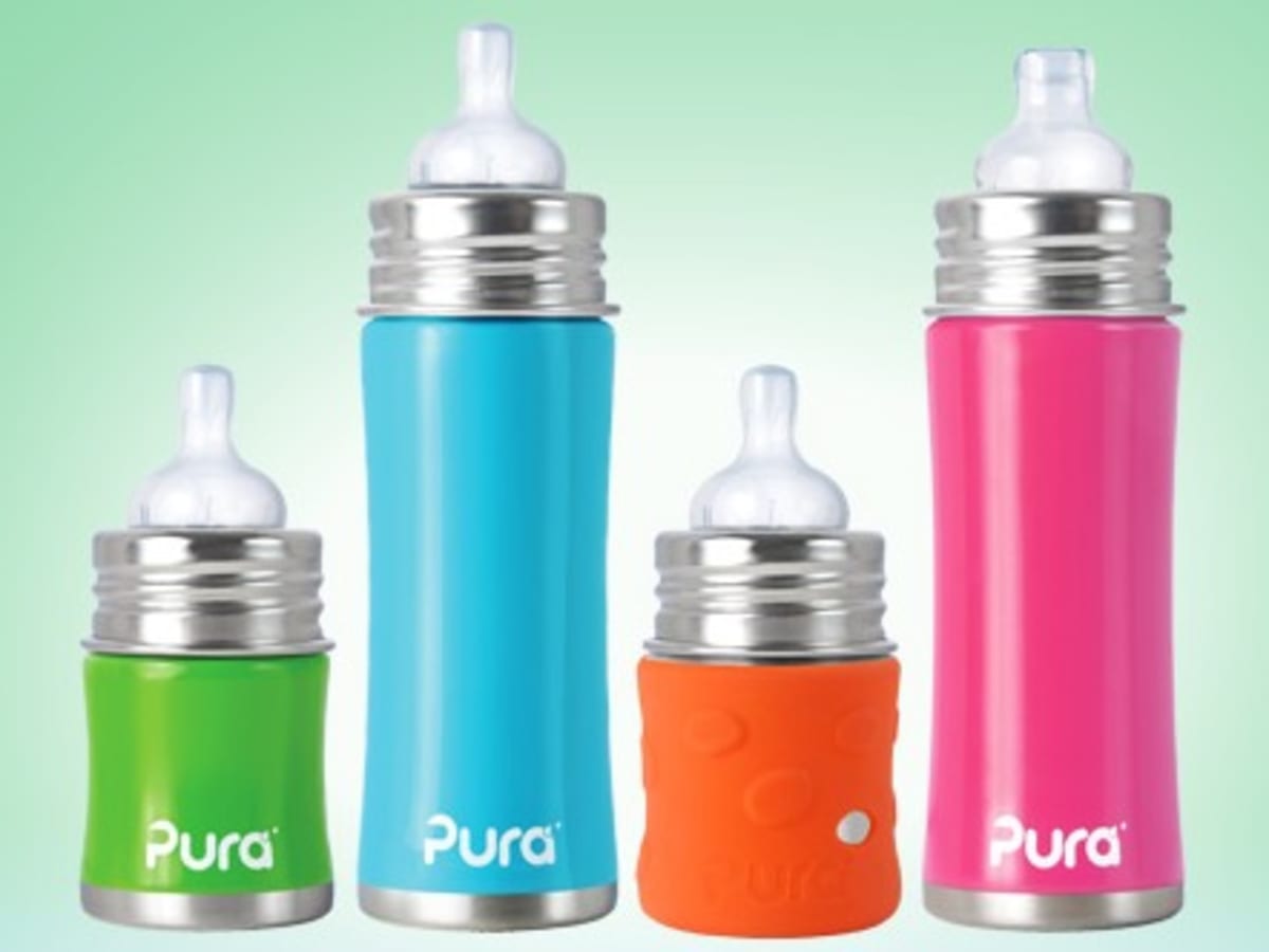Blue baby bottle 2025 review