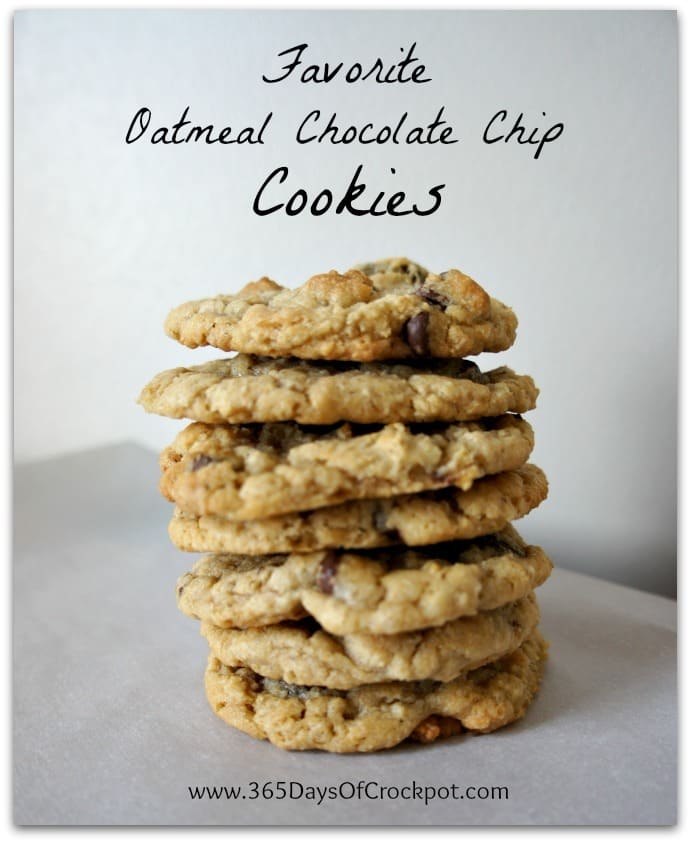 My Favorite Oatmeal Chocolate Chip Cookies - Today’s Mama - Parenting 