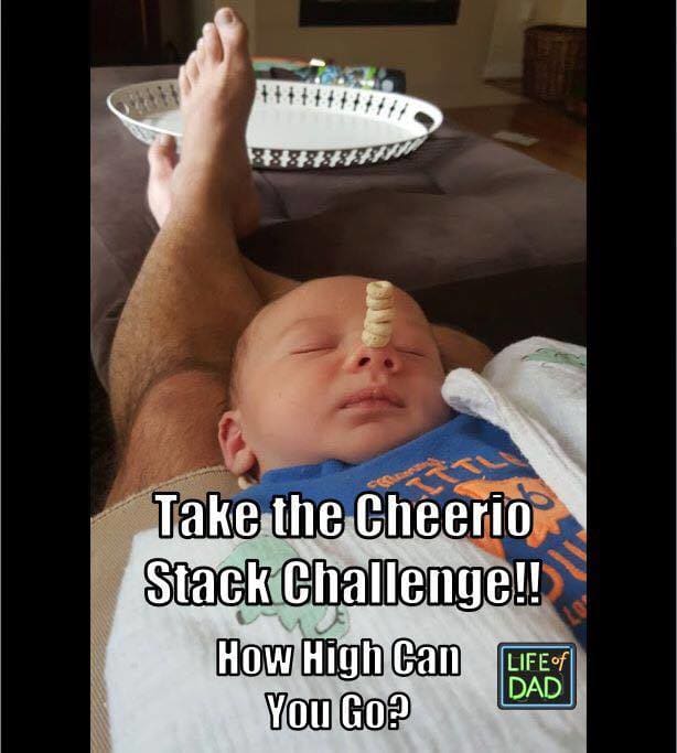 The Cheerio Challenge, How High Can You Stack? Today's Mama