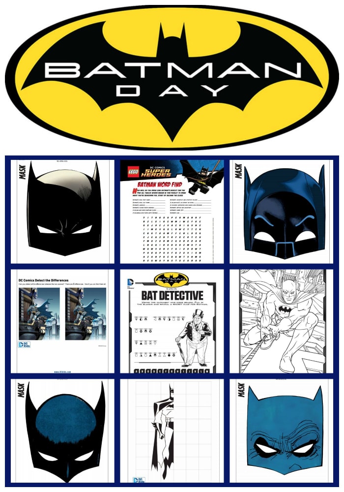 Free Batman Mask and Activity Printables Today's Mama