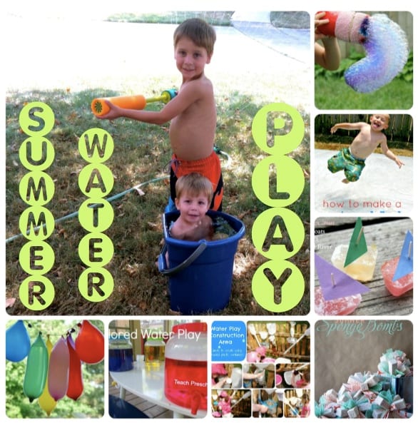 Summer Outdoor Water Play - Today's Mama