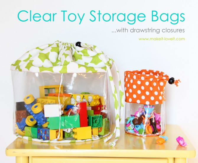 extra large toy storage bag