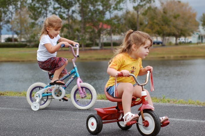 kid friendly bike trails