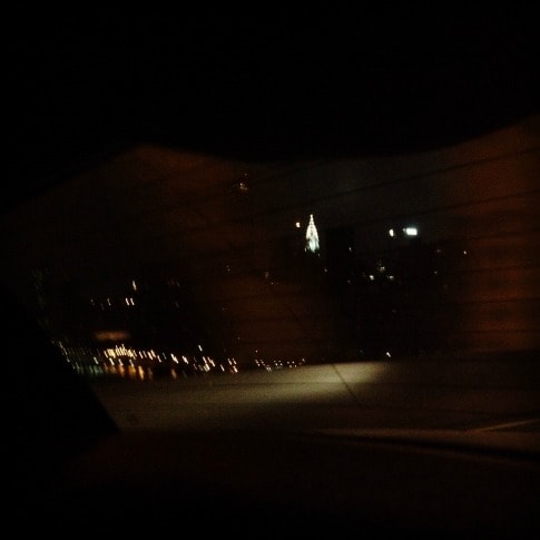 My one and only shot of the Chrysler Building, taken at 3:45 in the morning as I headed home so I could spend Sunday with my family.