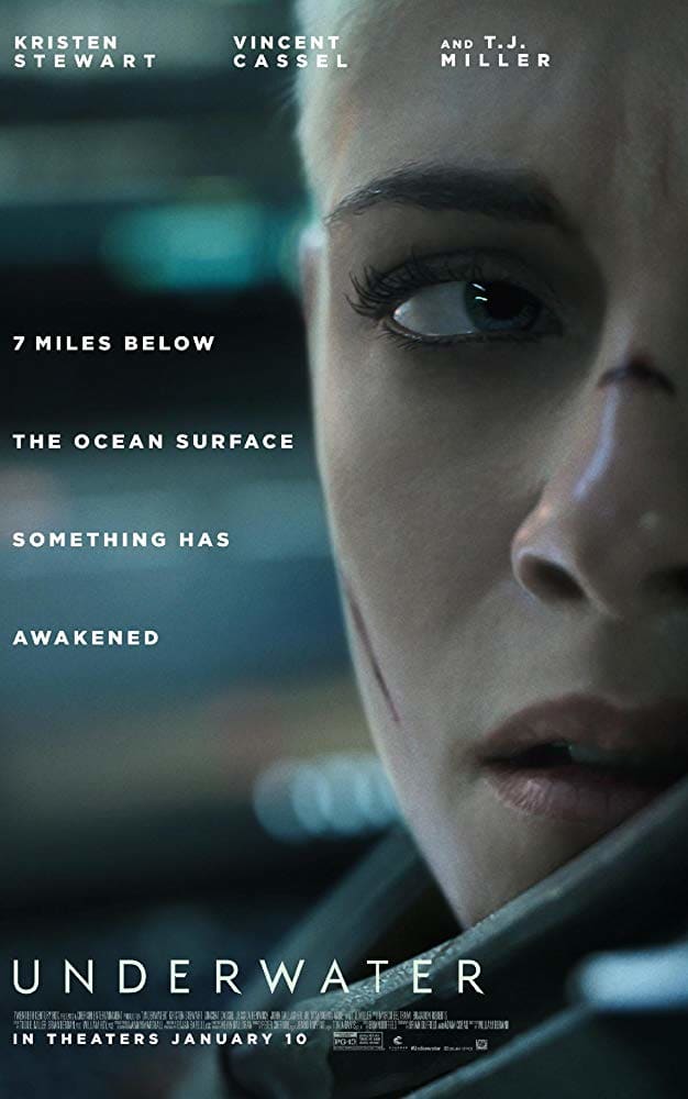 A crew of aquatic researchers work to get to safety after an earthquake devastates their subterranean laboratory. But the crew has more than the ocean seabed to fear.