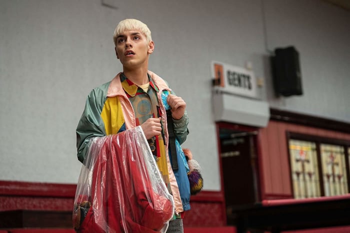 It's a feature film adaptation of the musical about a teenager from Sheffield, England who wants to be a drag queen and overcomes prejudice to make his dream come true.