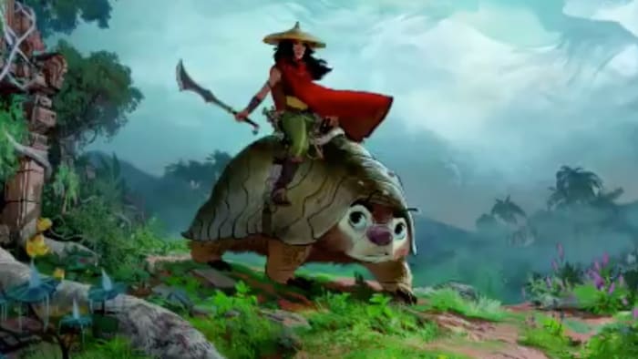 In a realm known as Lumandra, a re-imagined Earth inhabited by an ancient civilization, a warrior named Raya is determined to find the last dragon.