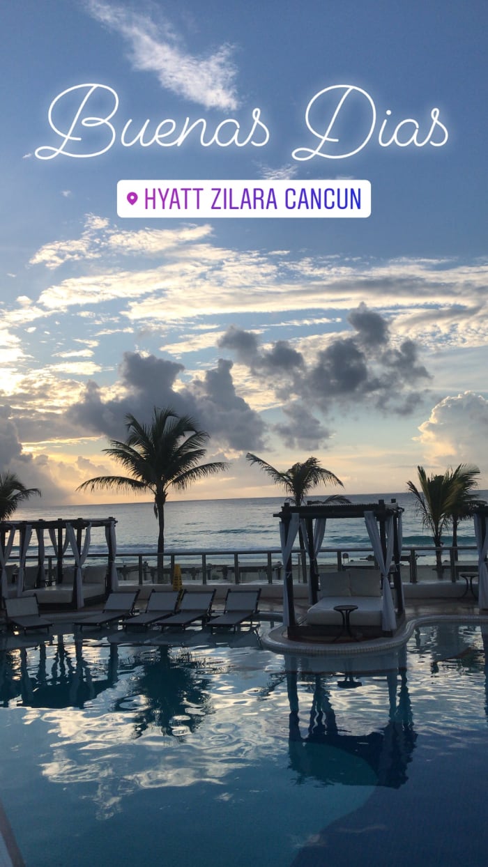 Sunset views had me like whaaaaaat?! I mean, this is my crappy iphone pic and it's still THIS GOOD TO LOOK AT.