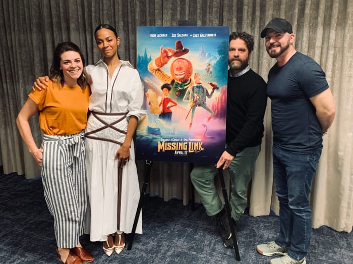 (Also, just real quick can we discuss the fact that Zoe Saldana is a literal dream? She's like...powerful yet poised, playful yet full of purpose. I sense a new girl crush coming on.)