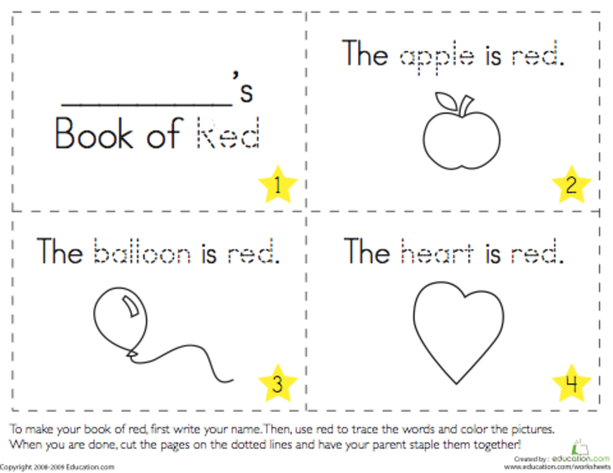 Printable Color Books for Preschoolers Today's Mama