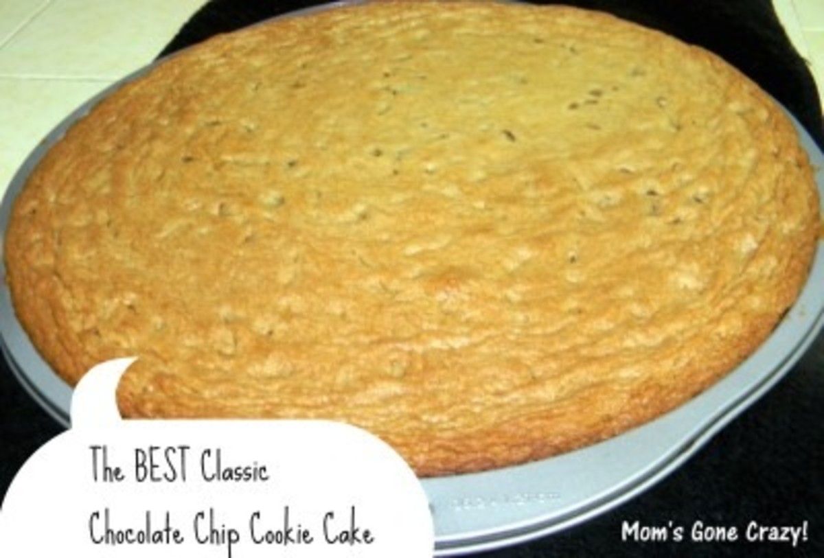 Classic Toll House Chocolate Chip Cookie Cake - Today's Mama