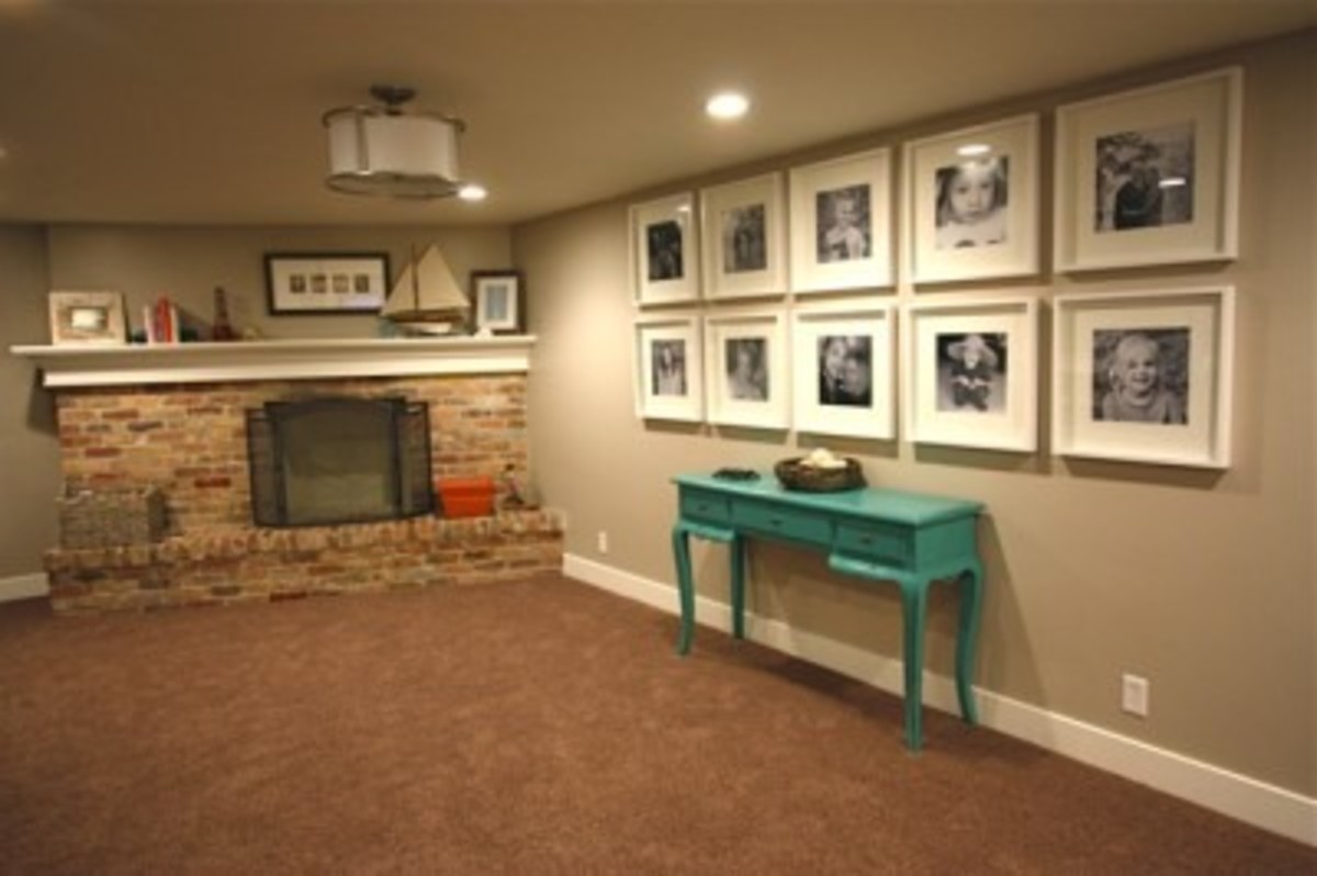 Choosing Colors In The Basement Today S Mama - Great Basement Paint Colors