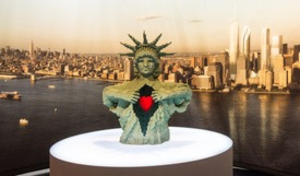 The Art of The Brick Exhibit at New York City’s Discovery