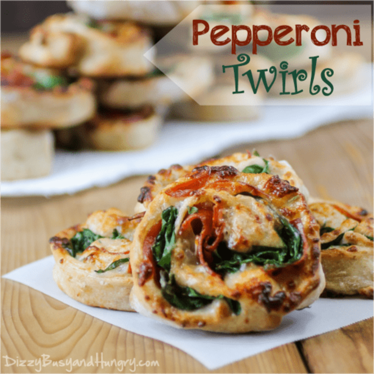  Pepperoni Twirls | Dizzy Busy and Hungry