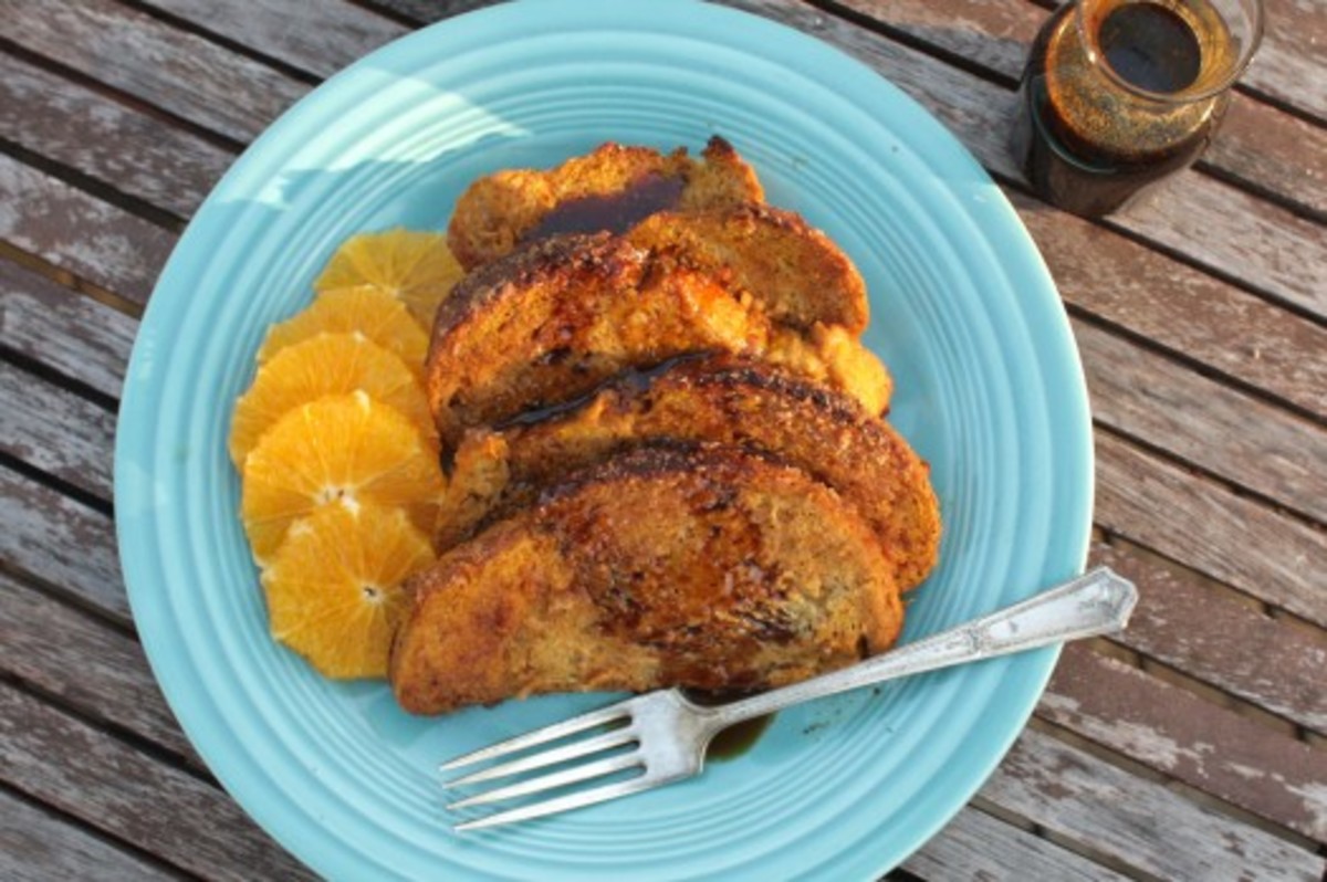 Baked Pumpkin French Toast from Simple Bites
