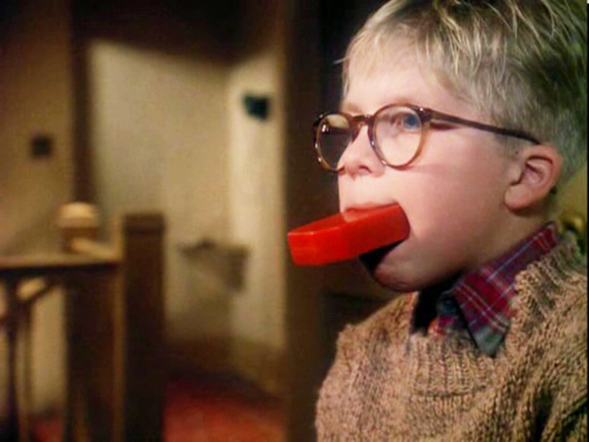 Everyone remembers when Ralphie's friend ratted him out for cussing in A Christmas Story.