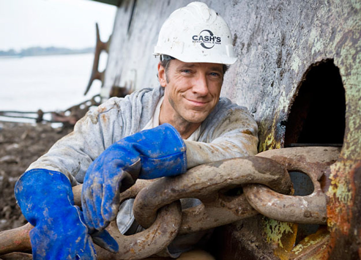 Mike Rowe from Discovery Channel's Dirty Jobs