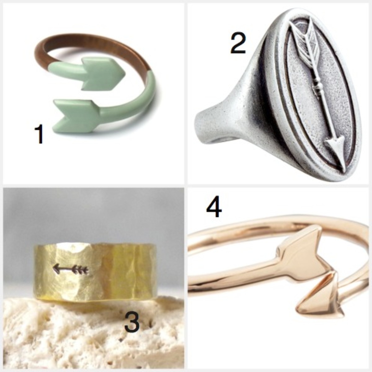 Arrow Ring Collage