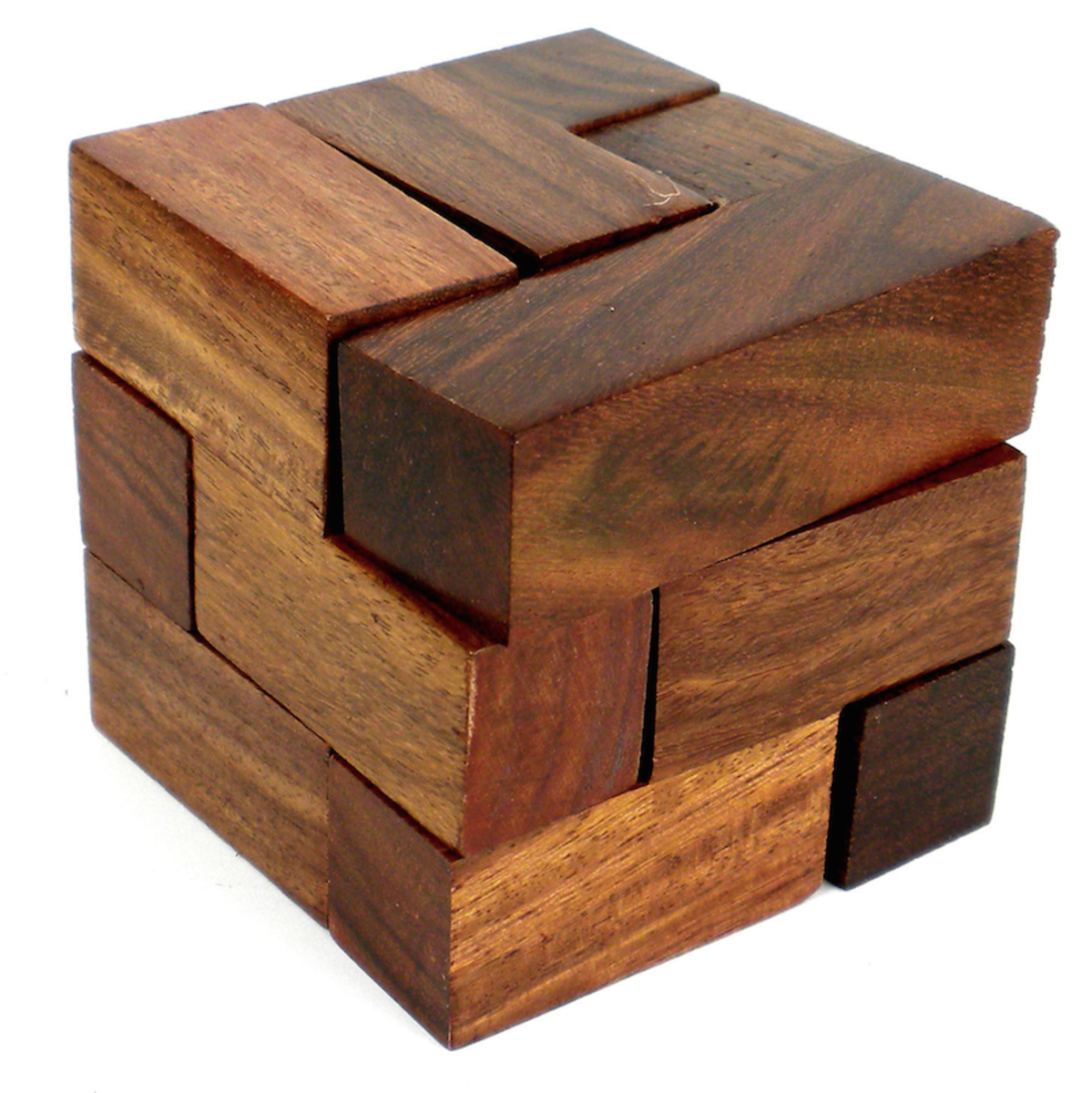 Handmade Wooden Cube Puzzle