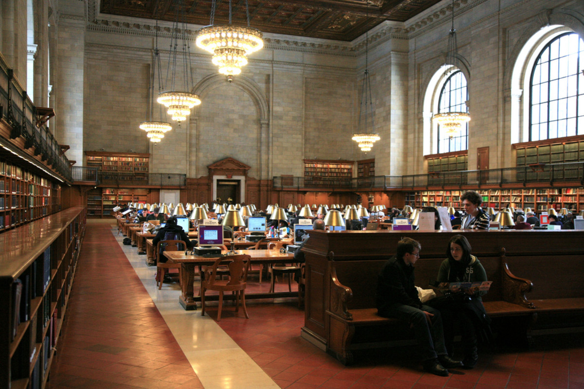 New York Public Library (Flickr: Vincent Desjardins)