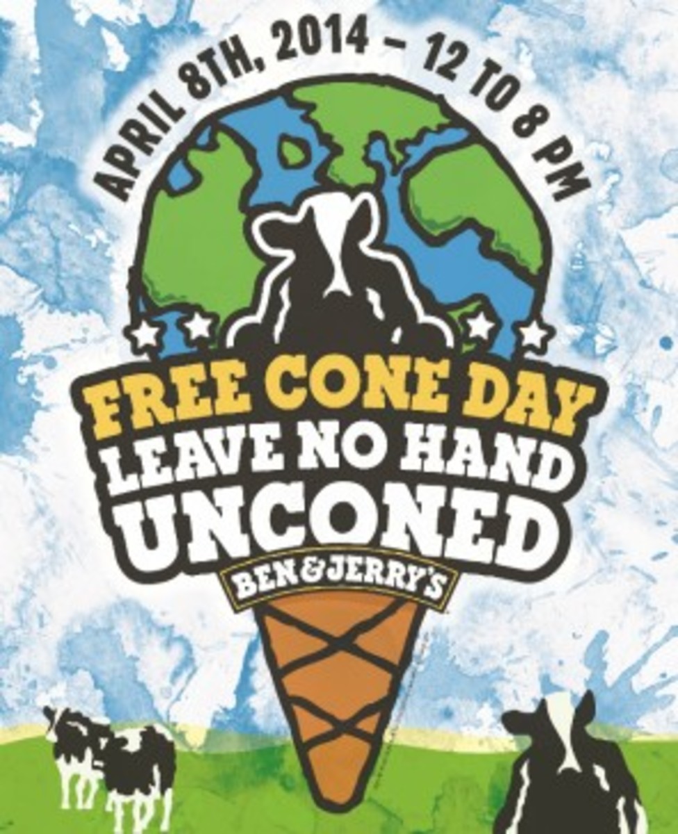 Ben and Jerry's Free Cone Day 2014
