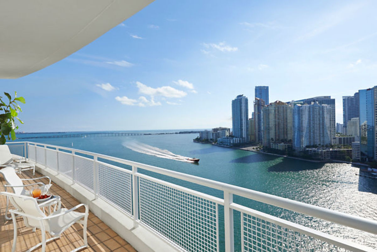  Gorgeous view from every balcony.