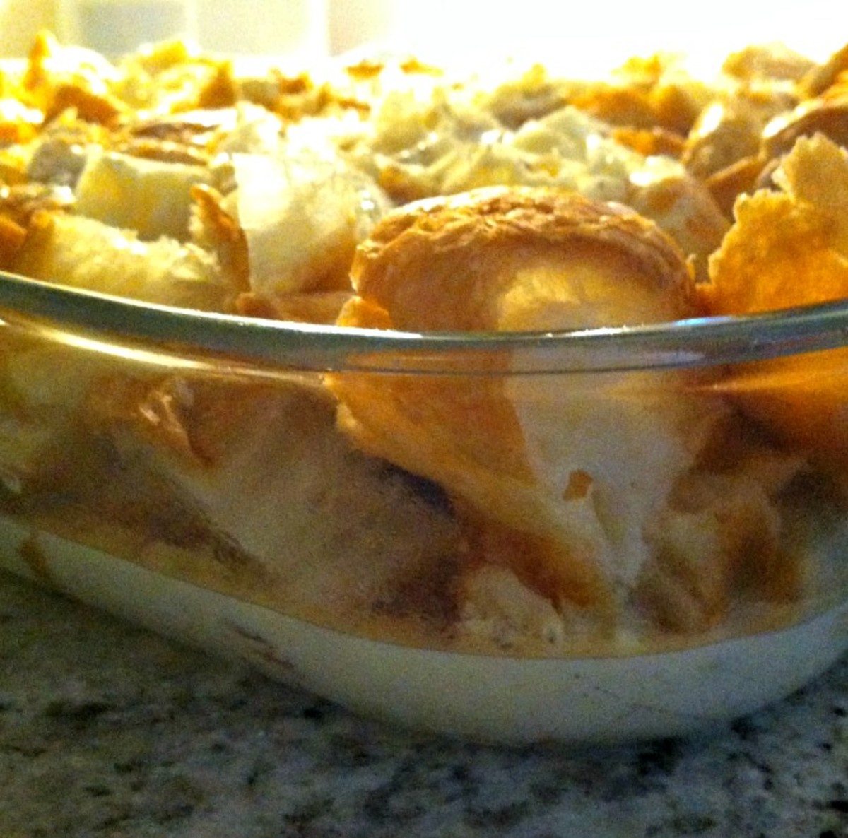 French Toast Casserole Close Up