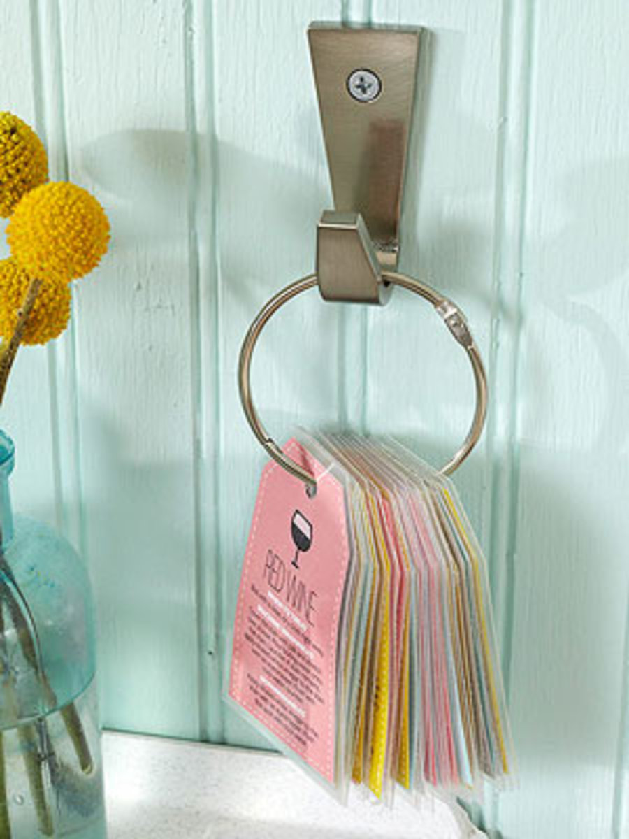 Printable Laundry Stain Removal Tags