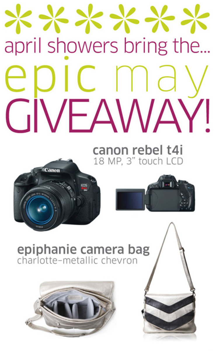 Enter to win a Canon Camera and Ephiphane bag!