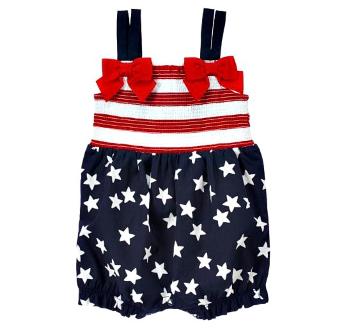 Star Spangled one piece fourth of july