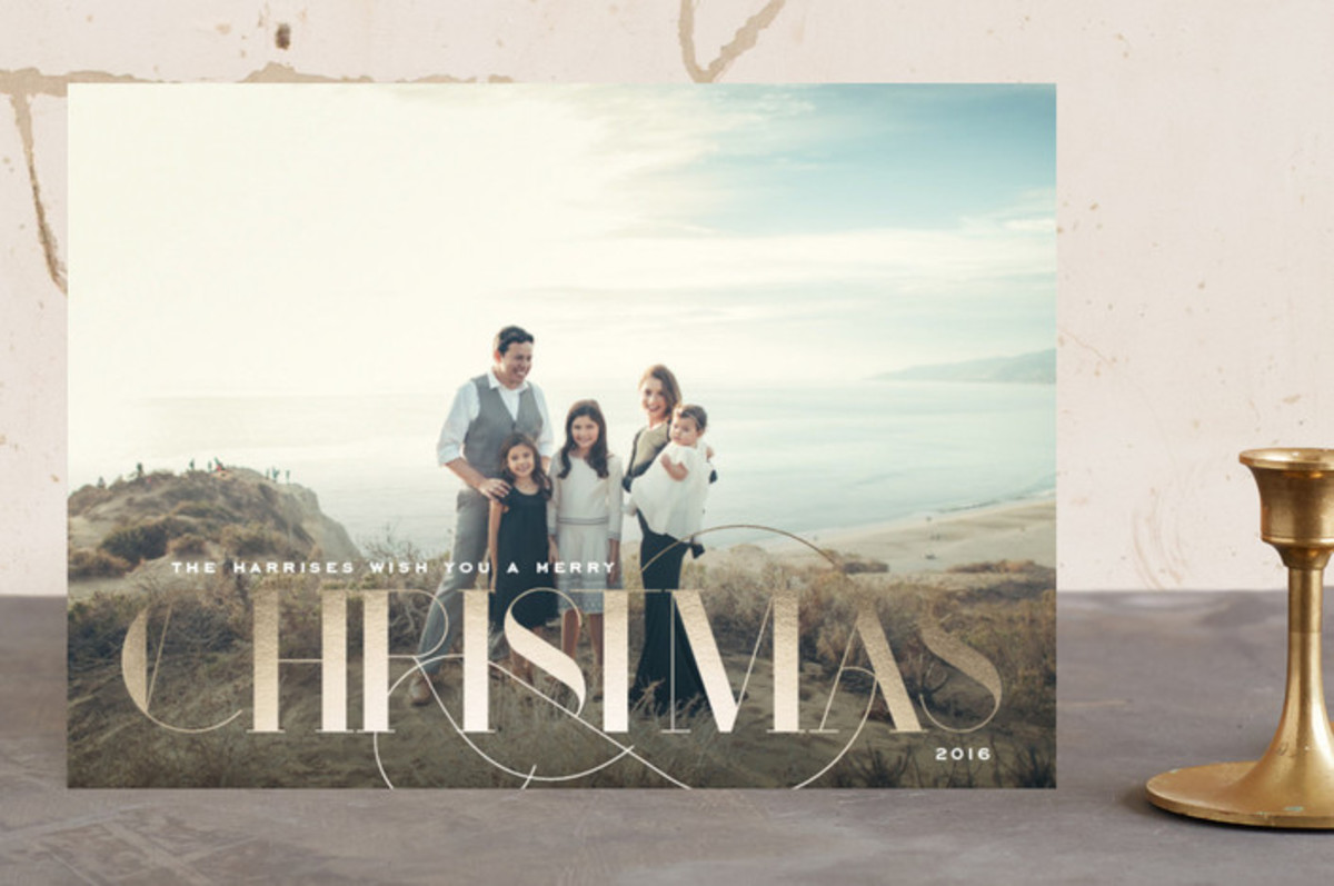 Classic Charm Christmas Card From Minted