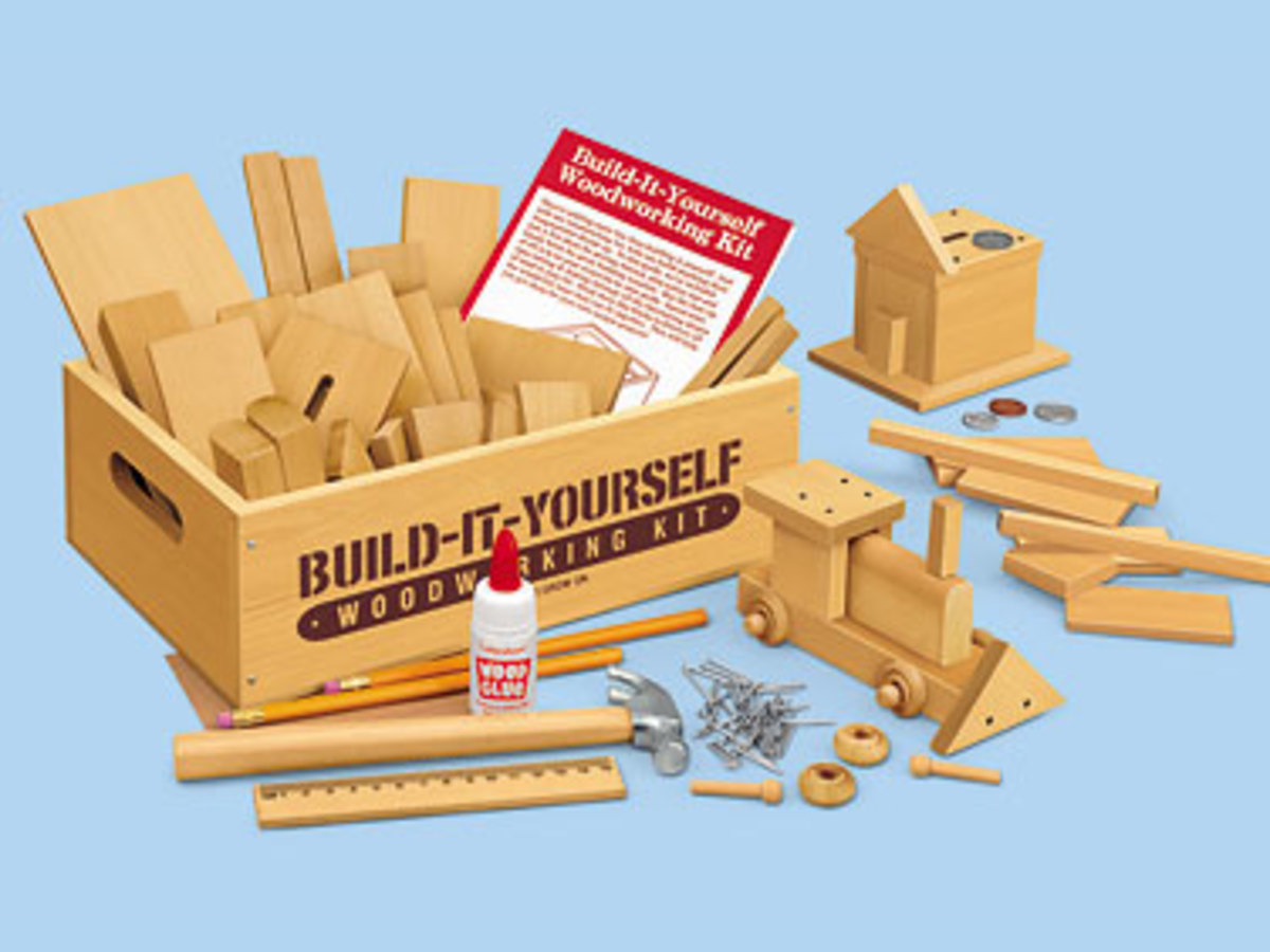 Build It Yourself Woodworking Kit