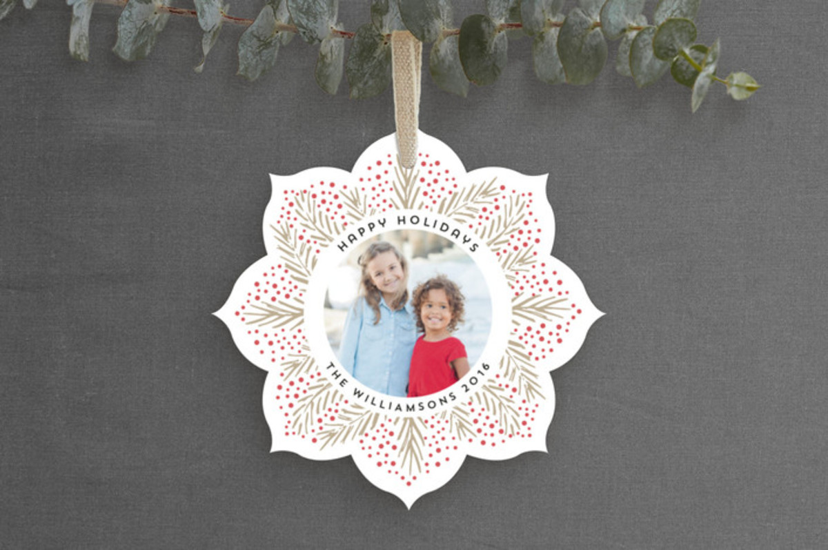 Ornament Card From Minted