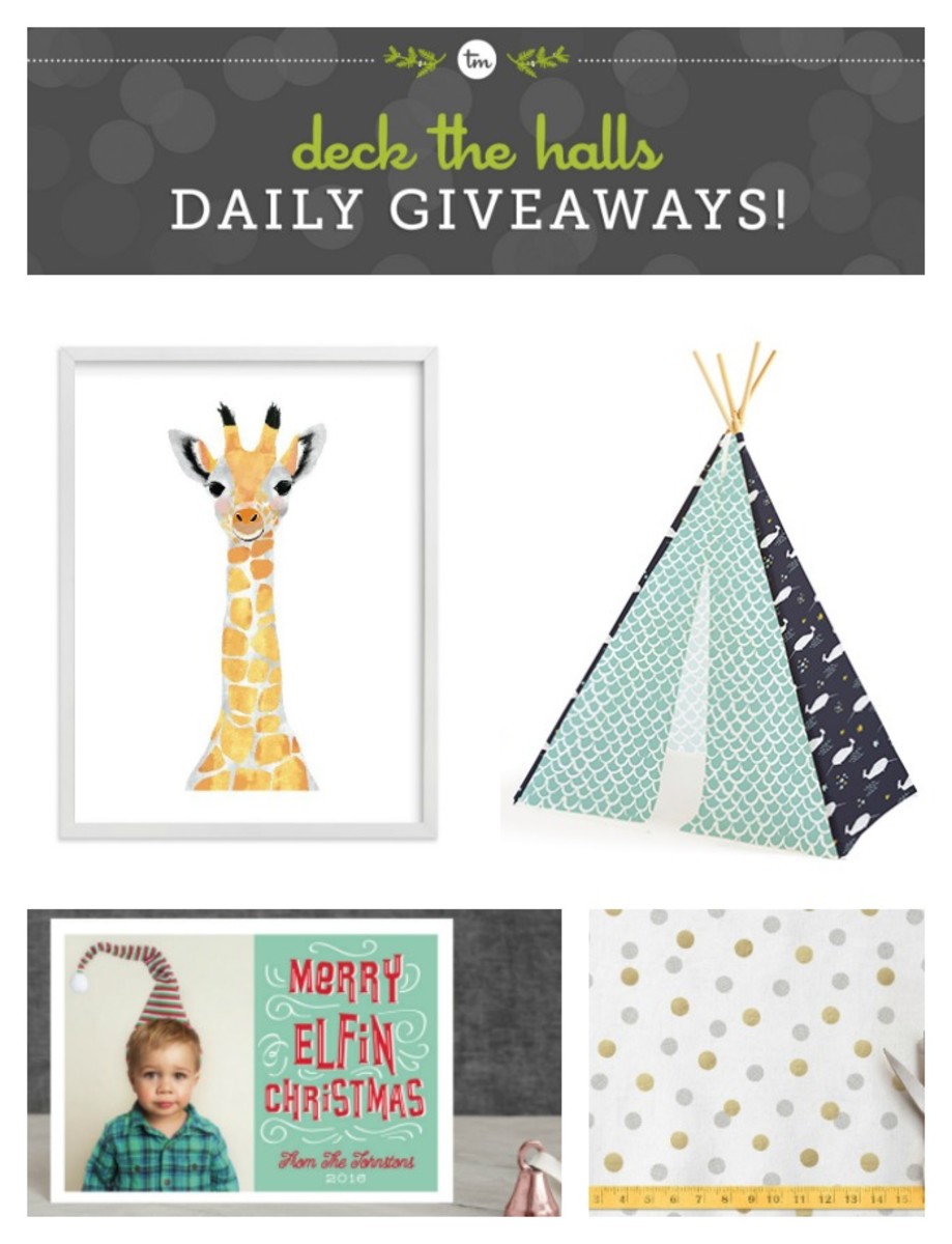 Deck The Halls: Minted Giveaway