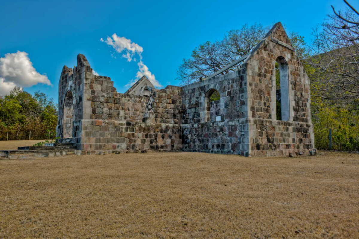 Cottle Church Ruins (Courtesy Nevis Tourism Authority)